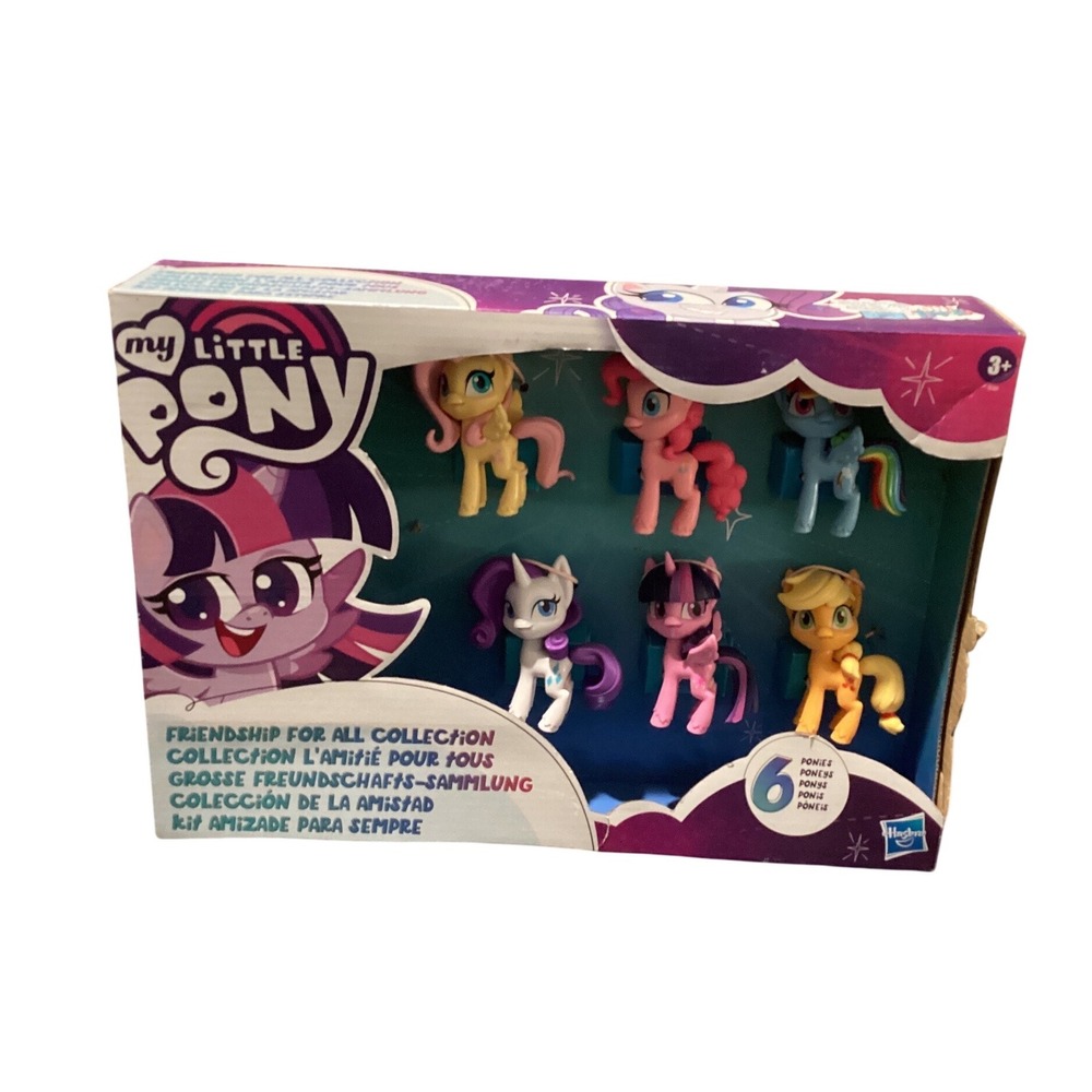 My Little Pony Friendship for All Collection 6 Pack Figures Hasbro‎ New